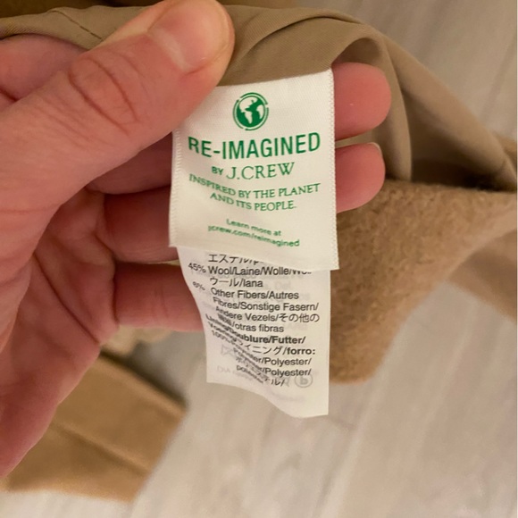 JCrew Factory City Coat, brown - Picture 5 of 6